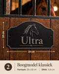 Gepersonaliseerd stalbordje 02 – Ultra