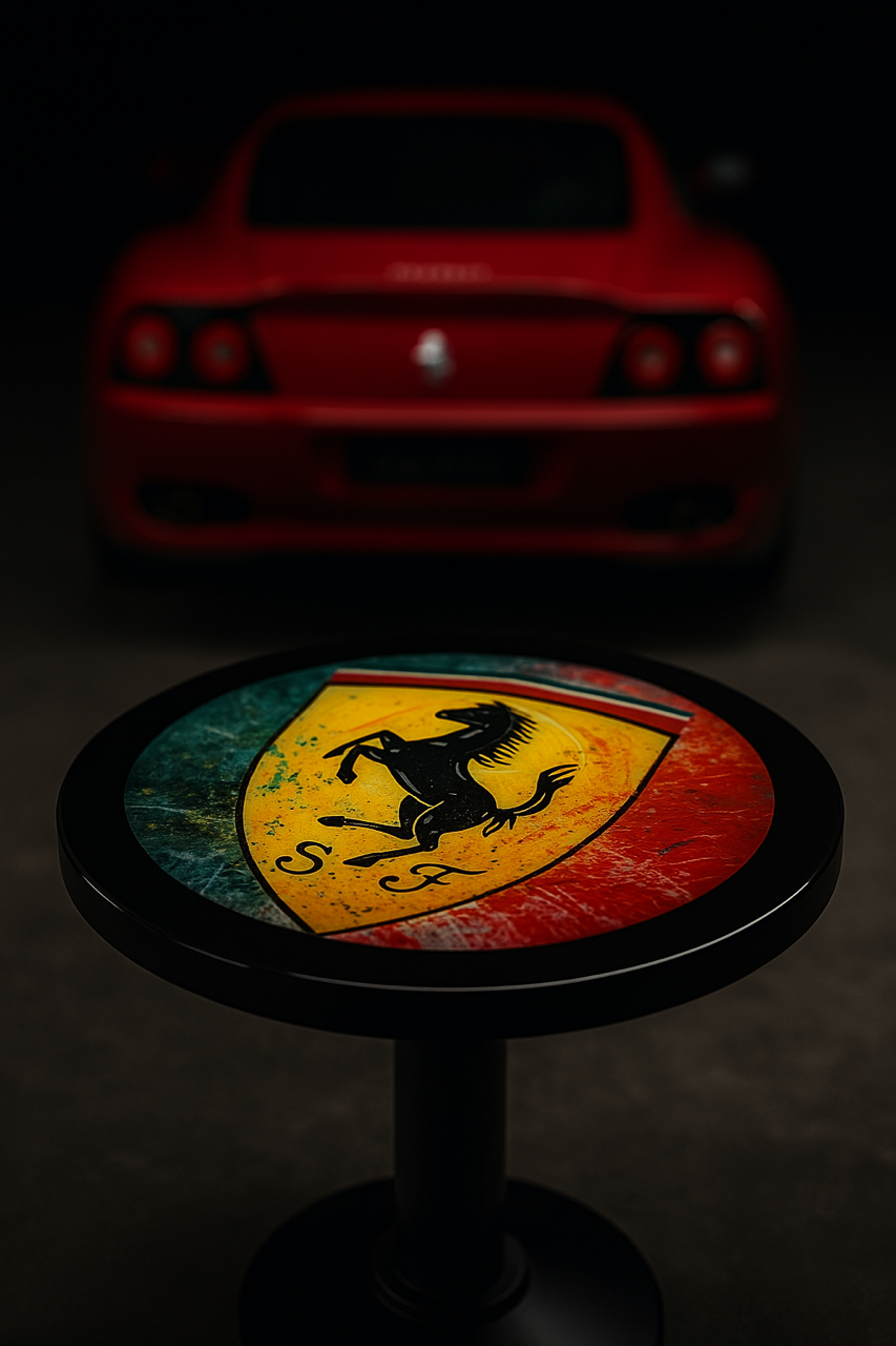 Ferrari salontafel – handgemaakt statement piece