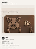 Gepersonaliseerd dierenkapstokje – Bo