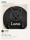 Gepersonaliseerd dierenkapstokje – Luna