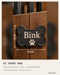 Gepersonaliseerd naambordje Hond – Bink